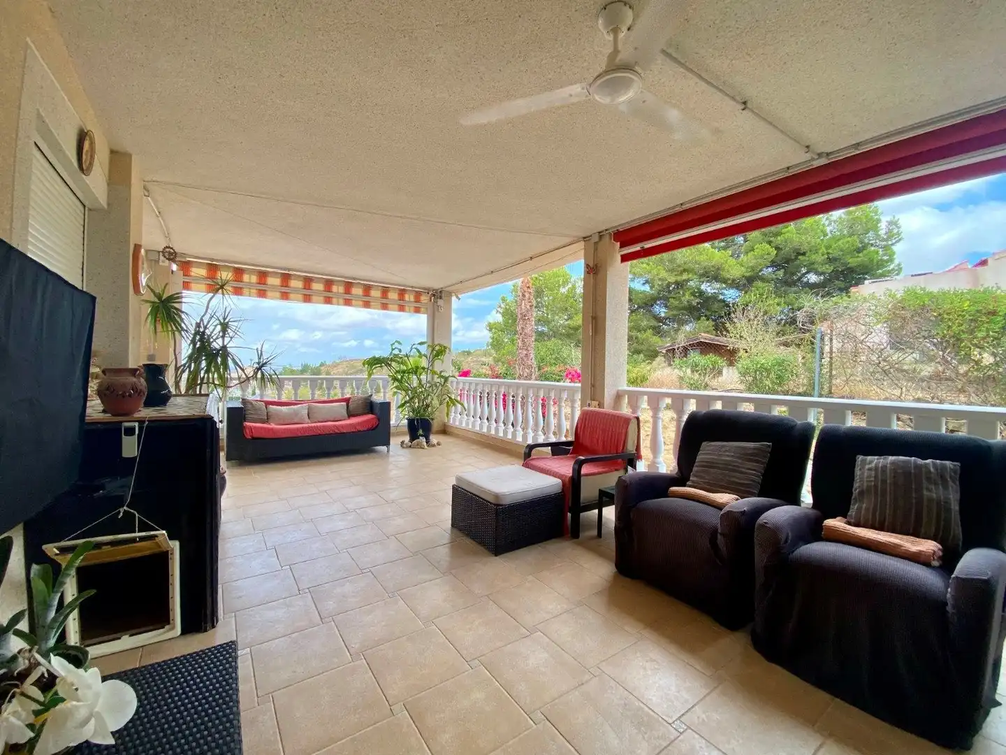 Terraza de Casa o chalet en venta en Almoradí con Jardín privado, Terraza y Piscina