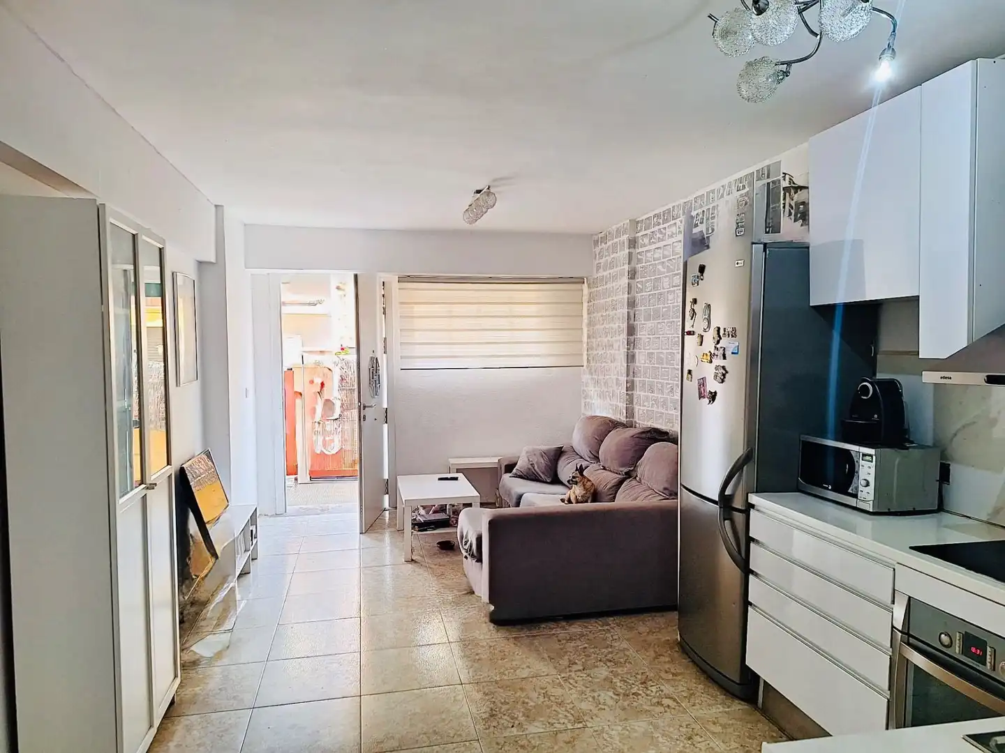 Living room of Flat for sale in Castelldefels  with Heating and Private garden