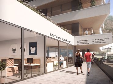 Ufficio con ascensore in affitto a Les Escaldes