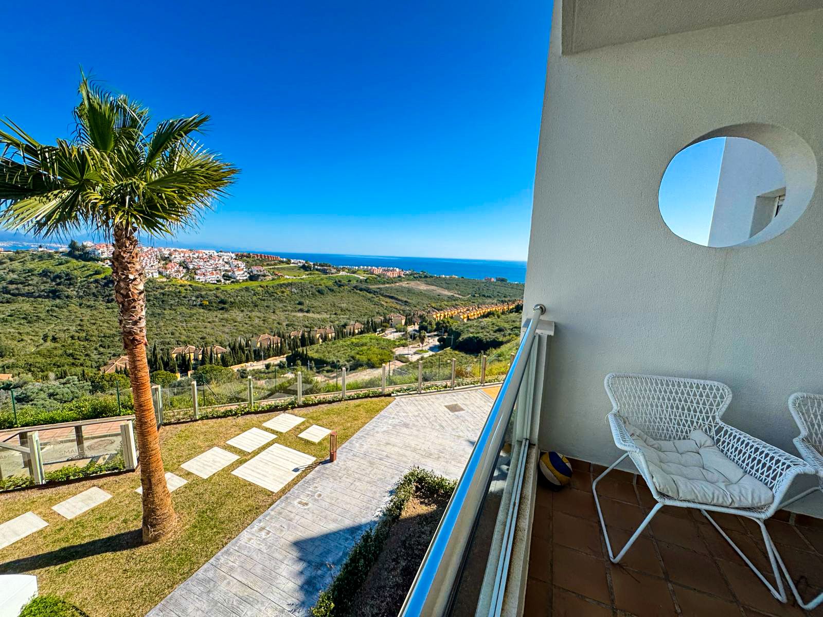 Jardí de Apartament en venda en Manilva amb Aire condicionat, Calefacció i Terrassa