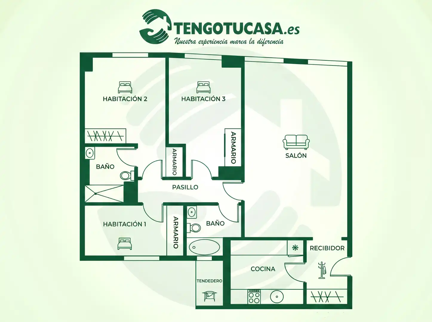 Piso en venta en Pinto con Aire acondicionado, Calefacción y Parquet