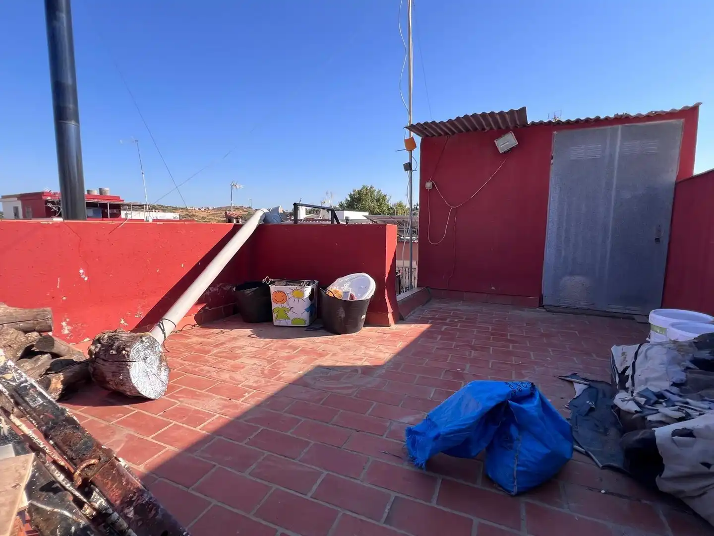 Terrassa de Casa adosada en venda en Algeciras