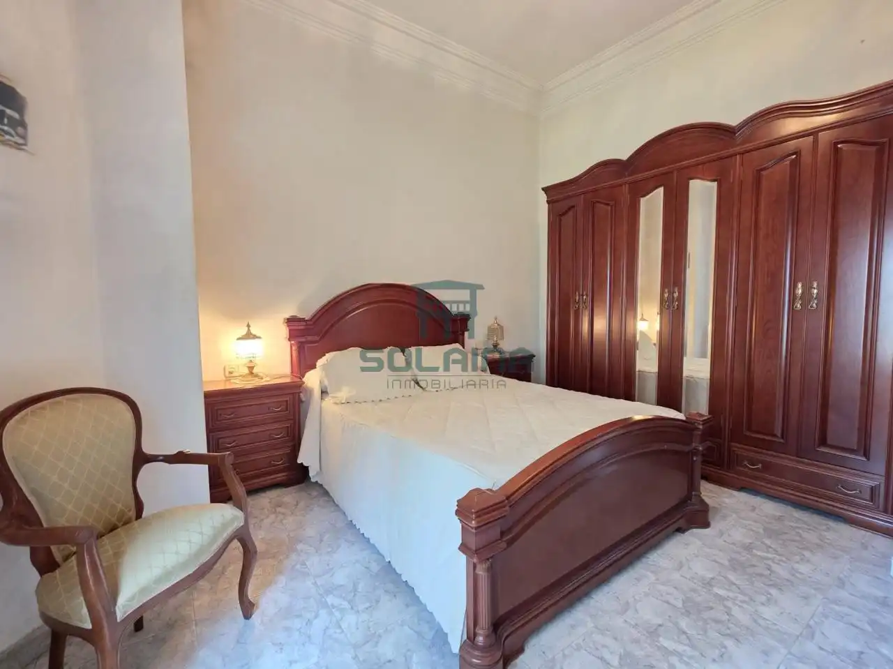 Bedroom of Flat for sale in Ourense Capital   with Heating, Storage room and Furnished