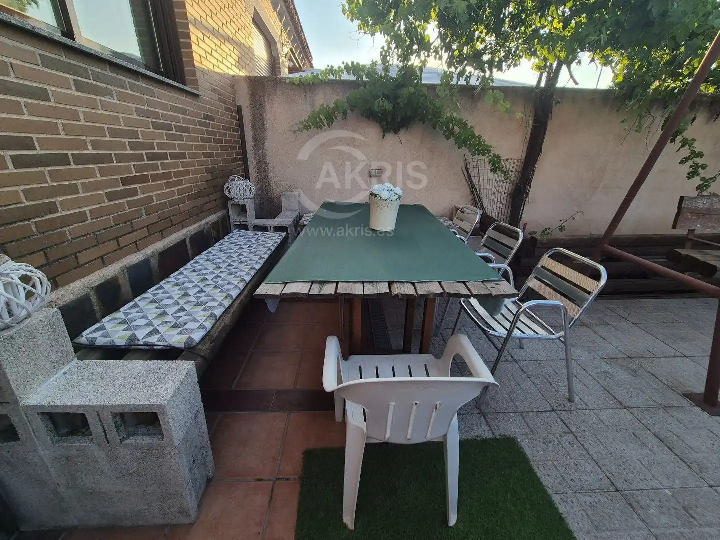 Terraza de Casa adosada en venta en Mocejón con Aire acondicionado, Calefacción y Terraza