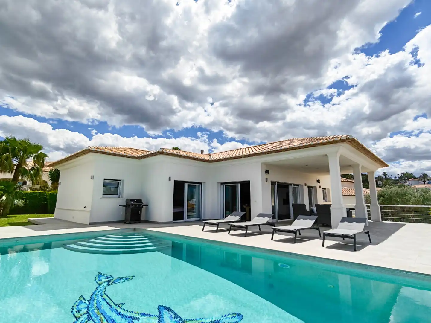 Swimming pool of Houses for sale in Dénia  with Air Conditioner, Heating and Private garden