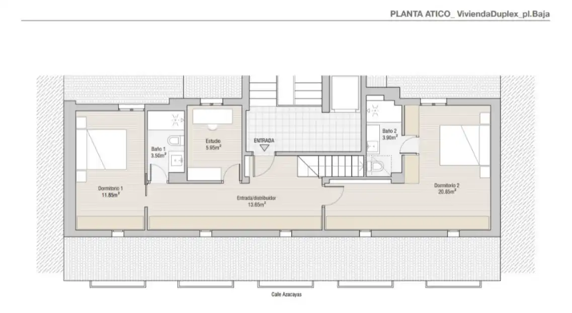 Penthouse with lift for sale in Centro, imagen 8