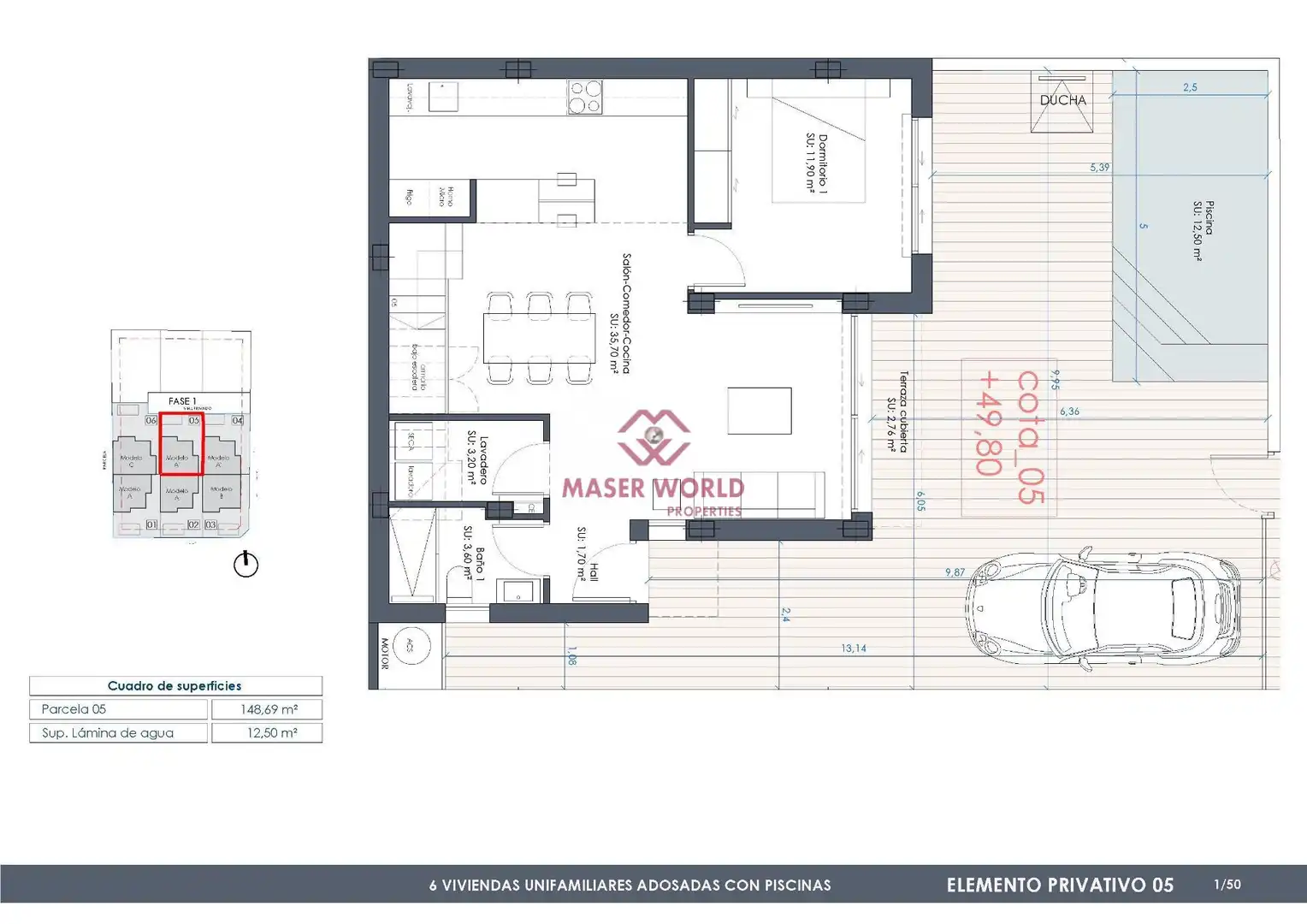 Semi-detached house with pool for sale in Benijófar, imagen 17
