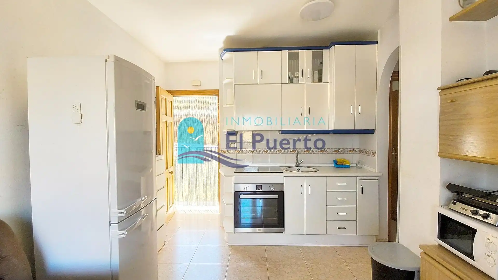 Cocina de Apartamento en venta en Mazarrón con Terraza, Amueblado y Alarma