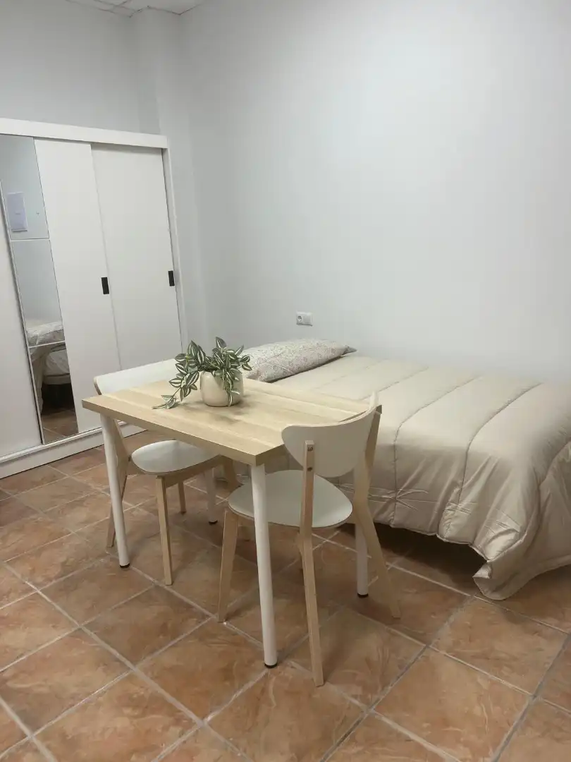 Bedroom of Study for rent in Dos Hermanas  with Air Conditioner, Furnished and Washing machine