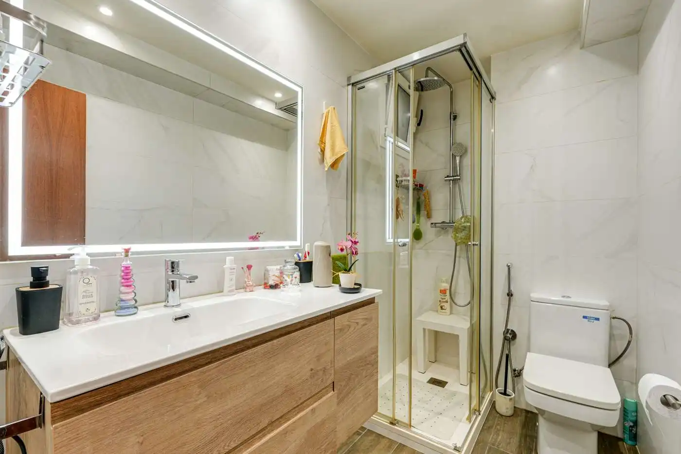 Bathroom of Flat for sale in Barcelona  with Furnished
