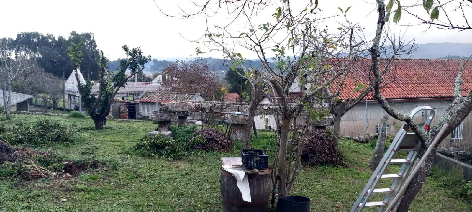 Jardín de Casa o chalet en venta en Portas con Terraza, Trastero y Amueblado