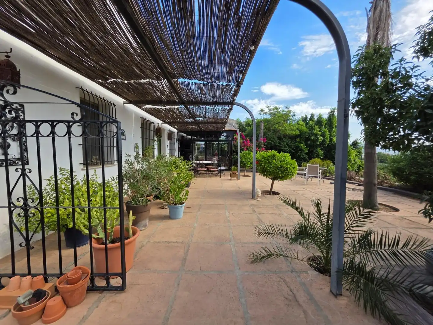 Jardí de Finca rústica en venda en Álora amb Aire condicionat, Calefacció i Terrassa