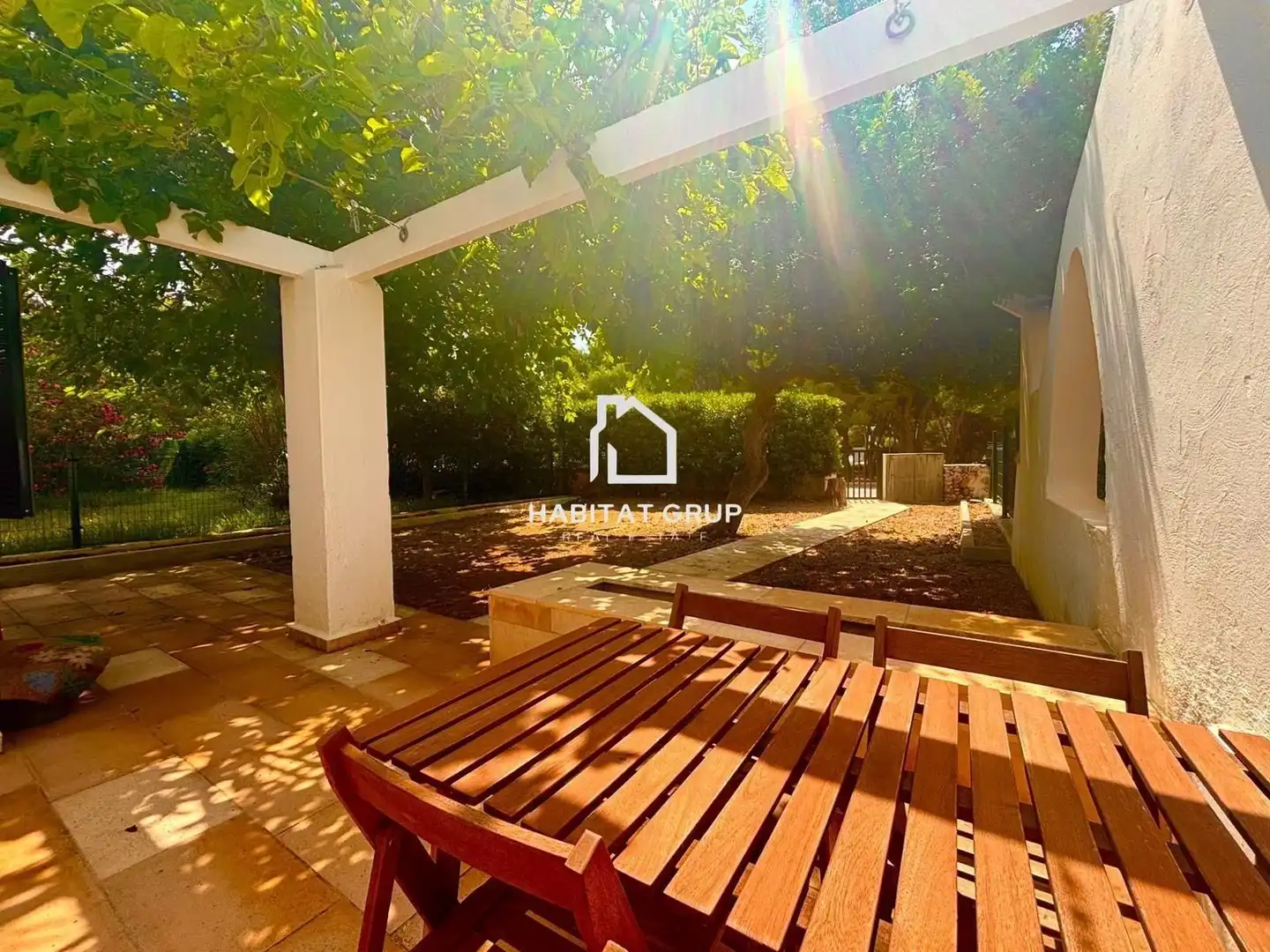 Terrassa de Casa adosada en venda en Ciutadella de Menorca amb Aire condicionat, Jardí privat i Terrassa