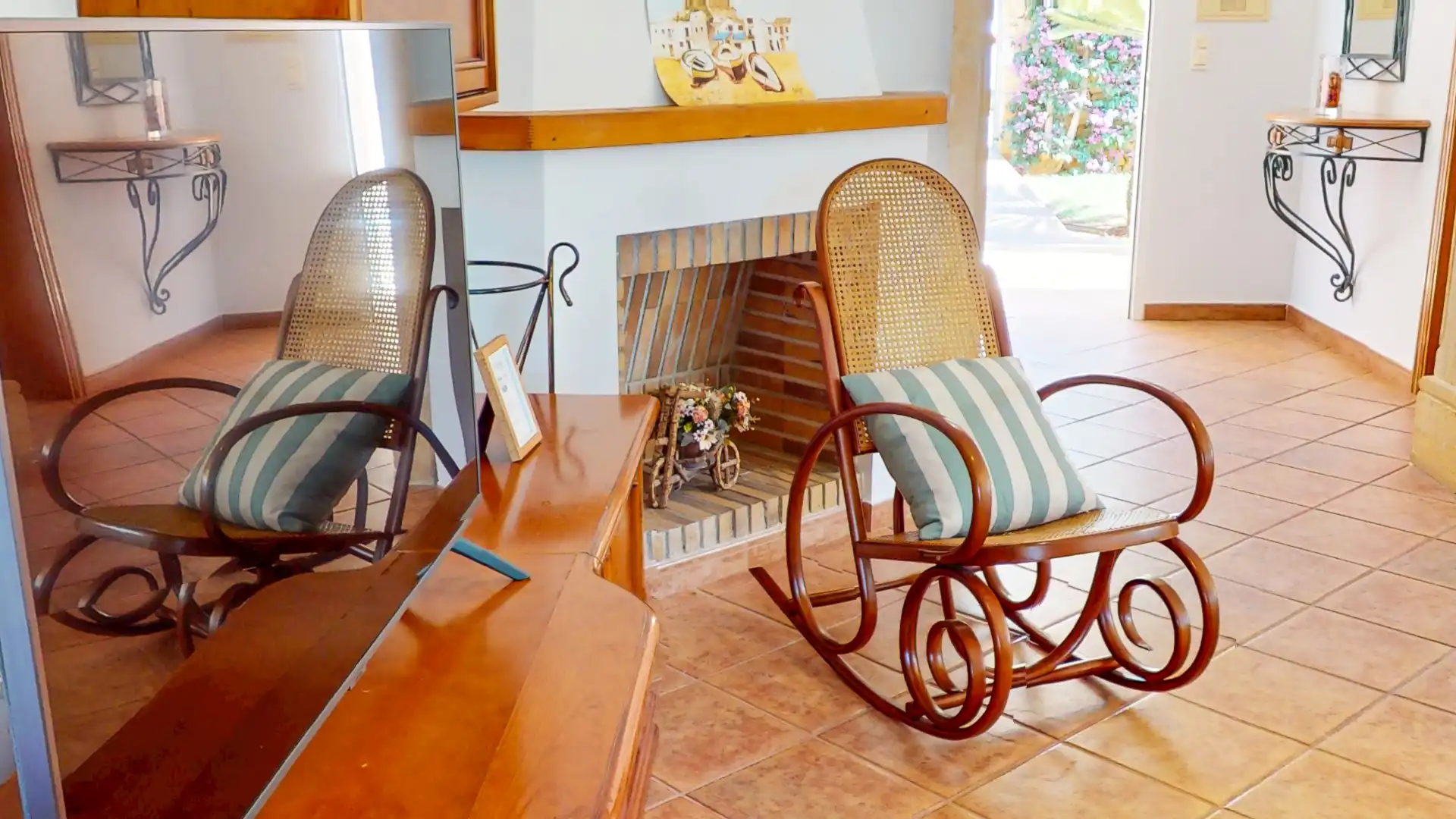 Sala de estar de Casa o chalet de alquiler en Dénia con Aire acondicionado, Calefacción y Jardín privado