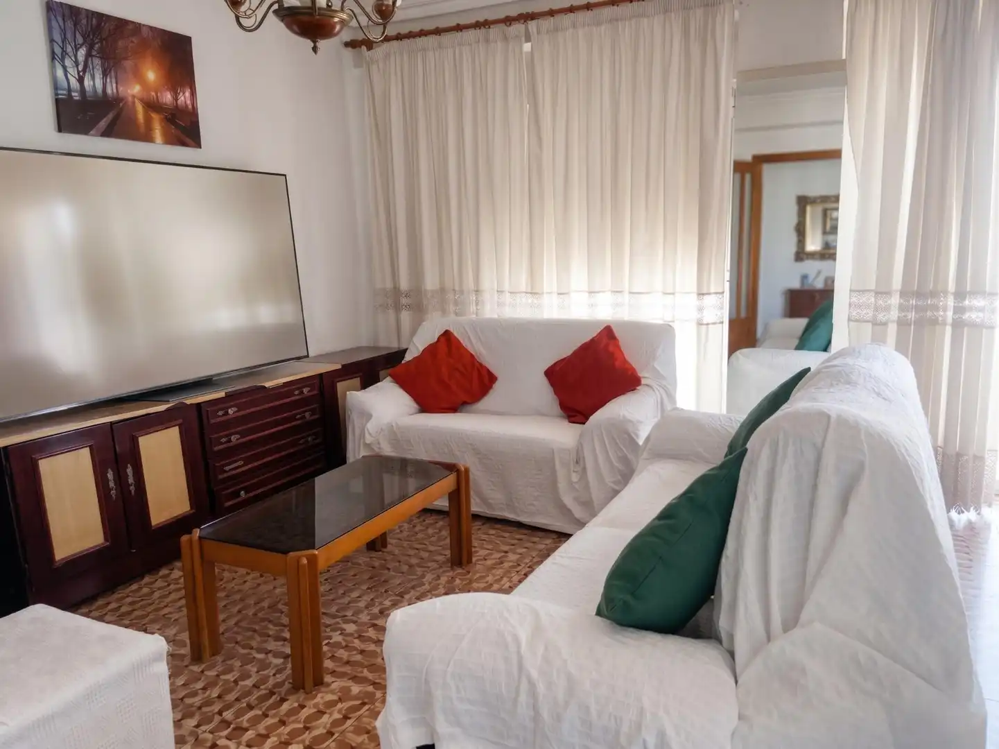Living room of Flat for sale in Elche / Elx  with Balcony
