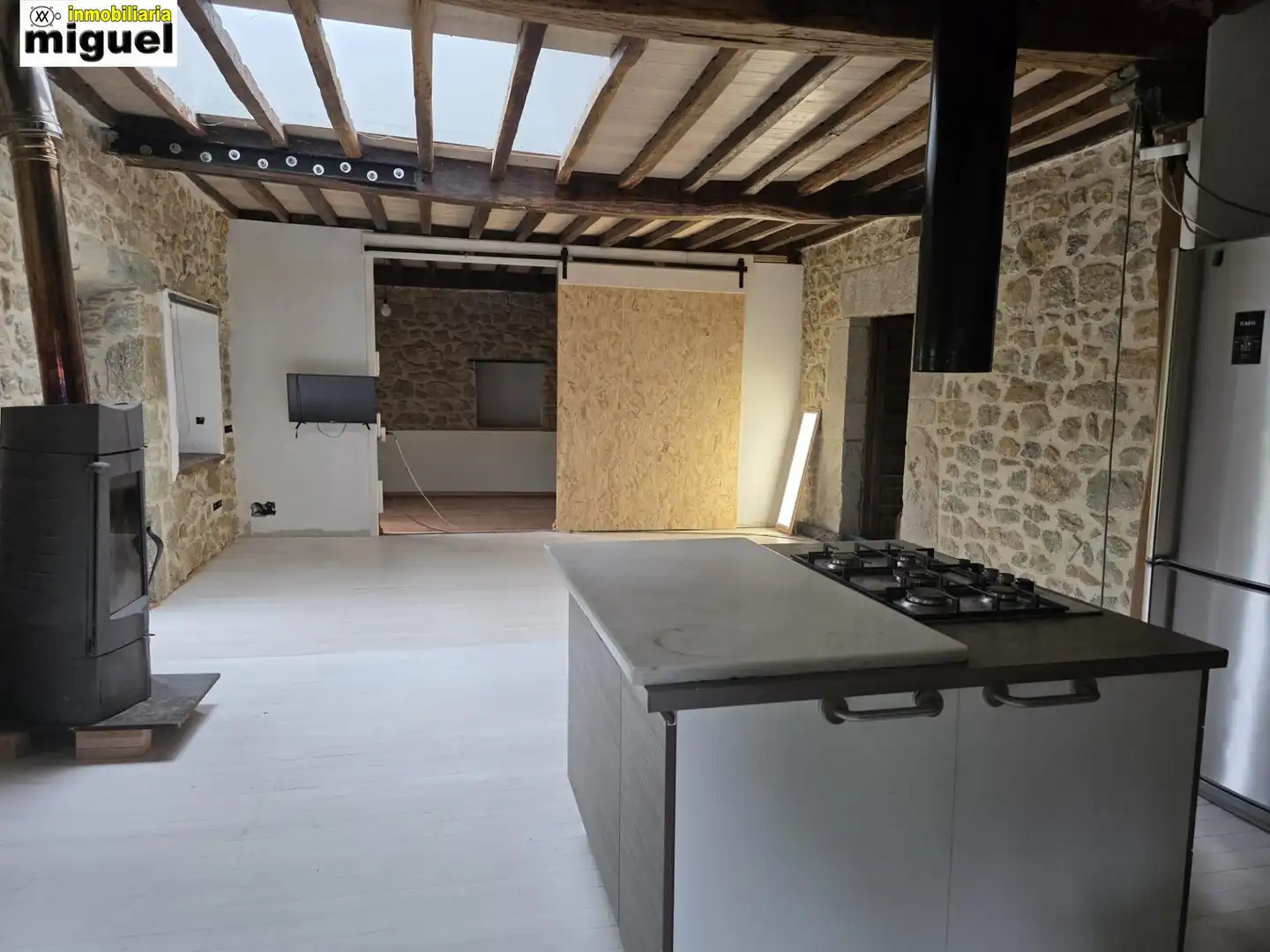 Küche von Haus oder Chalet zum Verkauf in Val de San Vicente  mit Privatgarten und Balkon