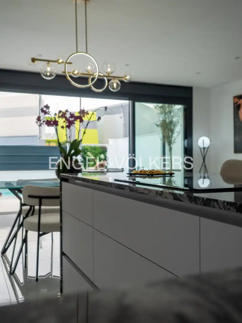 Cocina de Casa o chalet en venta en San Pedro del Pinatar con Aire acondicionado, Calefacción y Jardín privado