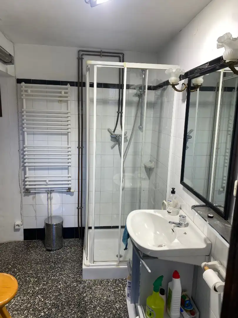 Baño de Finca rústica en venta en Riudecanyes con Calefacción, Terraza y Amueblado