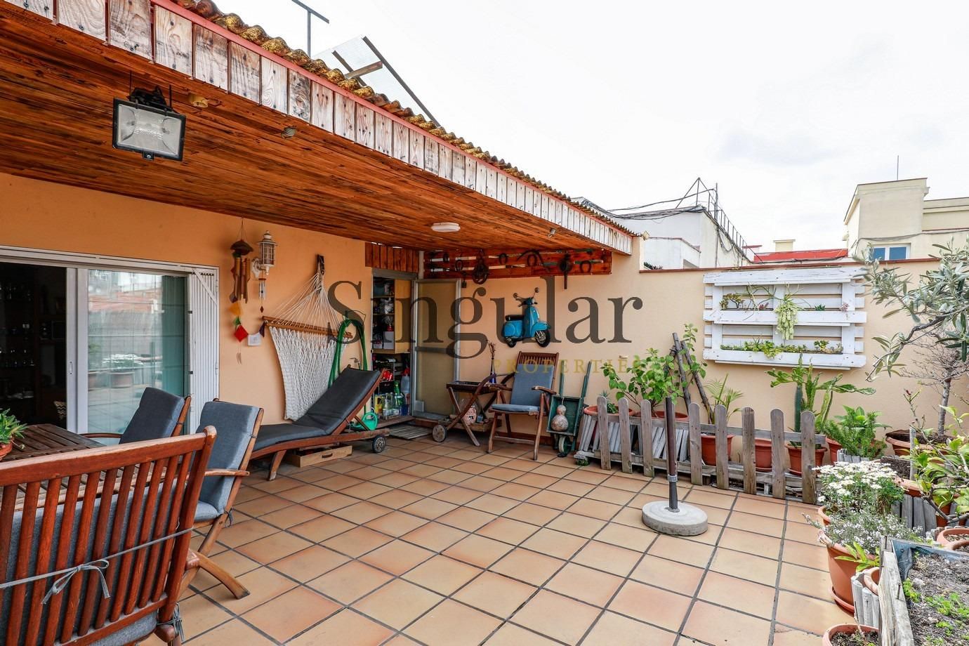 Terrassa de Àtic en venda en  Barcelona Capital amb Aire condicionat, Calefacció i Terrassa