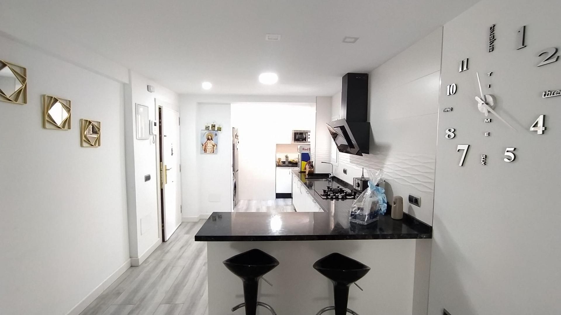 Cocina de Piso en venta en Málaga Capital con Terraza