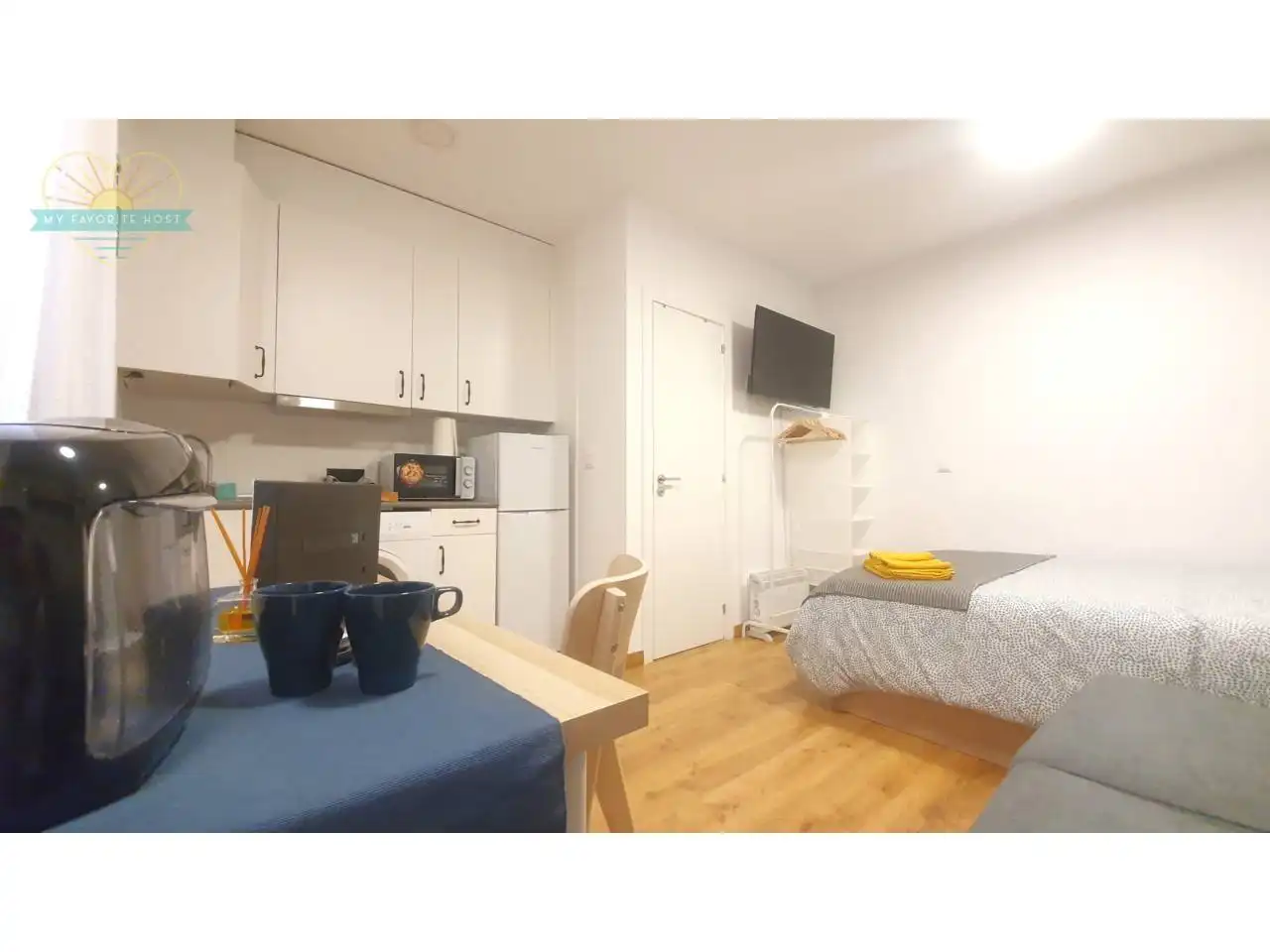 Bedroom of Study for rent in Madrid  with Parquet flooring and Furnished