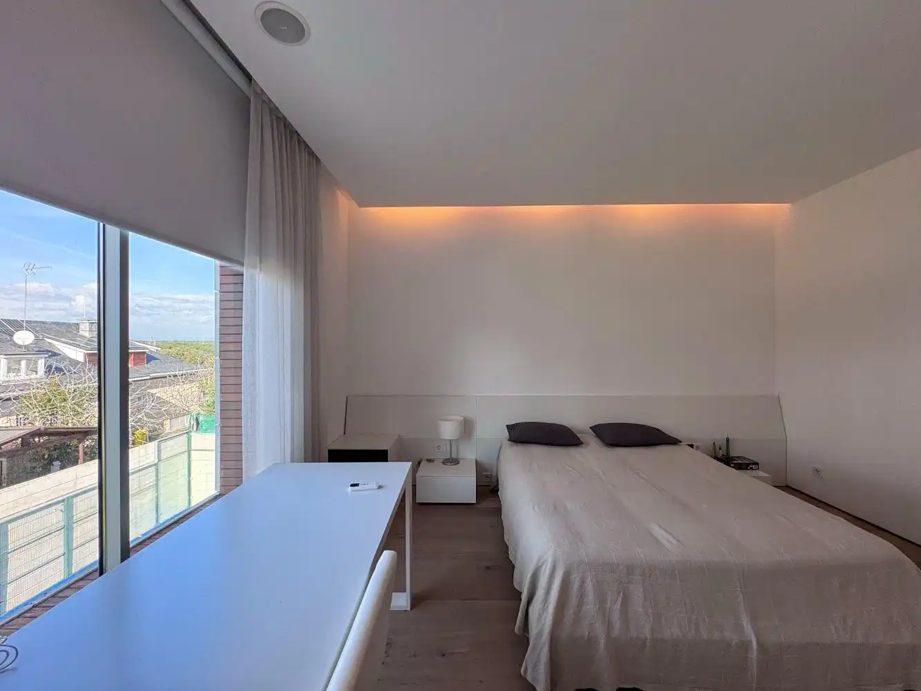 Bedroom of Houses for sale in Madrid  with Air Conditioner, Heating and Private garden
