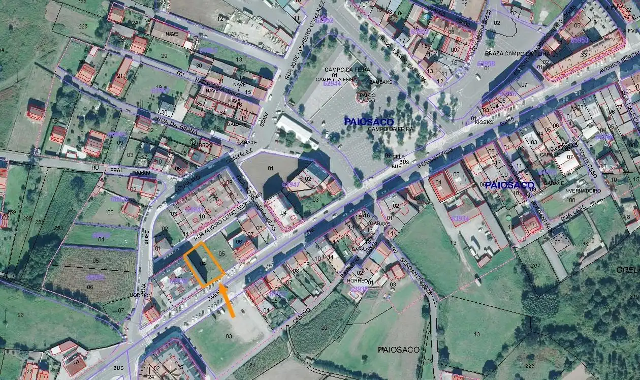 Vista exterior de Piso en venta en A Laracha   con Calefacción, Trastero y Balcón