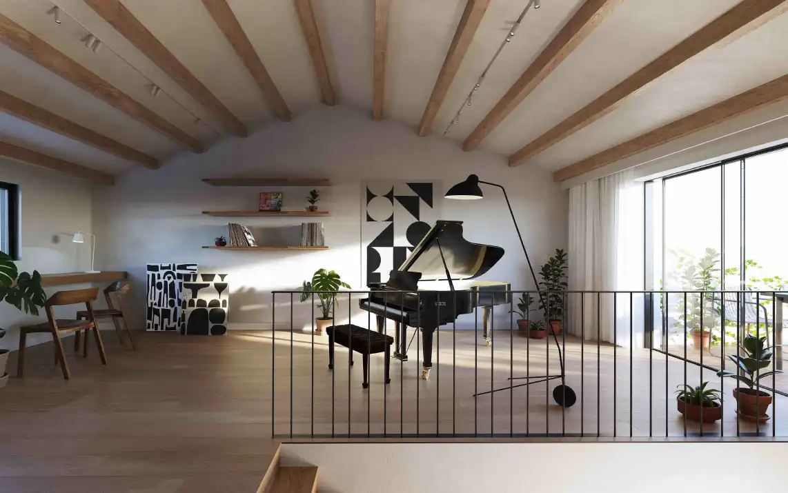 Sala d'estar de Casa o xalet en venda en Sant Cugat del Vallès amb Aire condicionat, Calefacció i Jardí privat