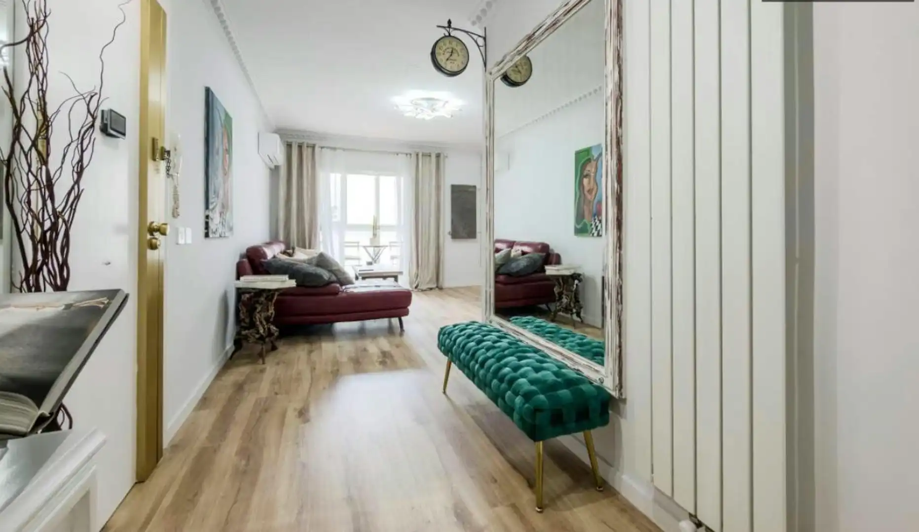 Pis de lloguer en L'Hospitalet de Llobregat amb Aire condicionat, Calefacció i Moblat