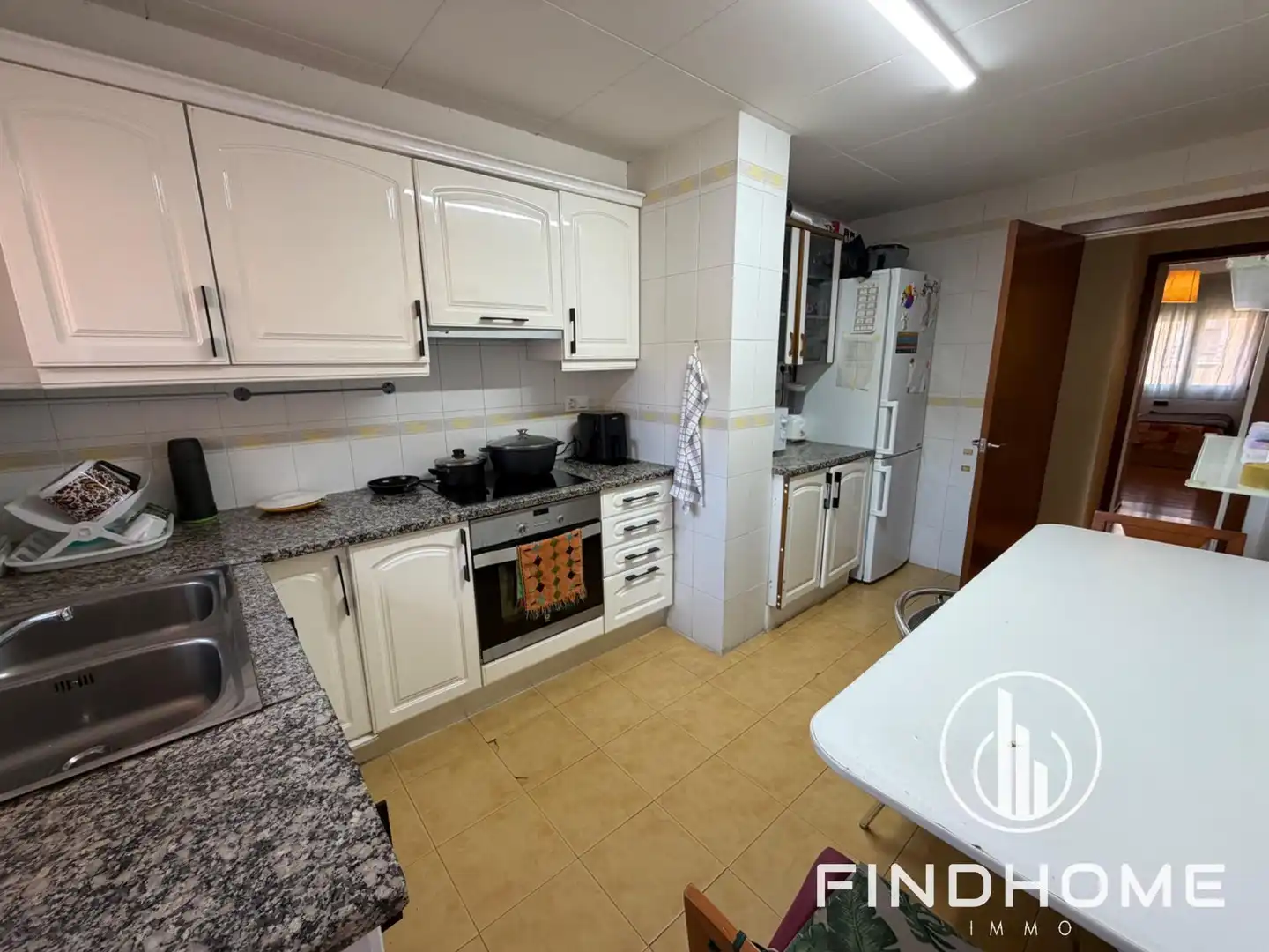 Kitchen of Flat for sale in Olot  with Heating and Terrace