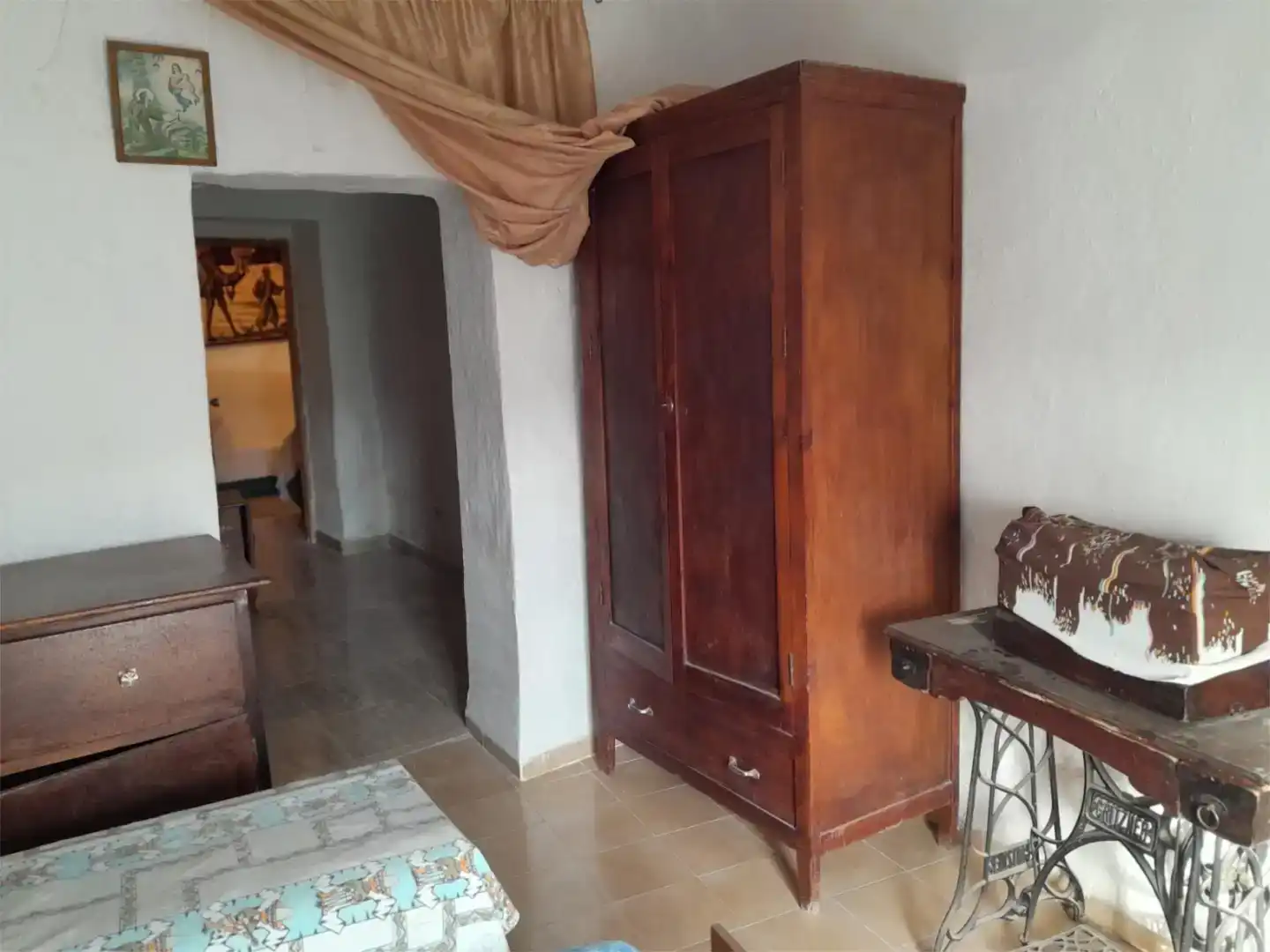 Dormitori de Casa adosada en venda en Partaloa amb Jardí privat, Forn i Rentadora