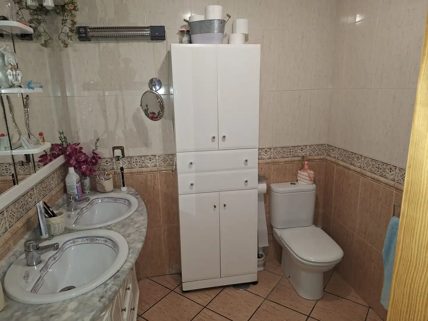 Baño de Casa o chalet en venta en Alicante / Alacant con Aire acondicionado, Jardín privado y Terraza