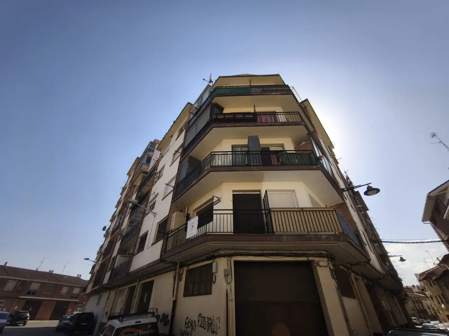 Vista exterior de Pis en venda en Lodosa amb Balcó