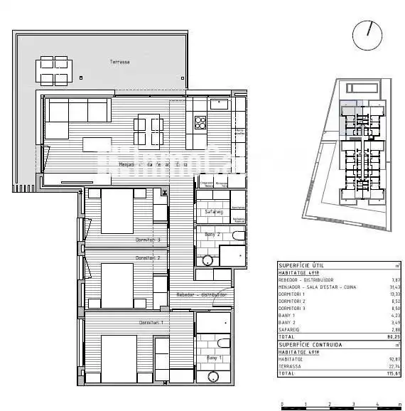 Penthouse mit Pool zum Verkauf in COSTA DAURADA 19, imagen 23