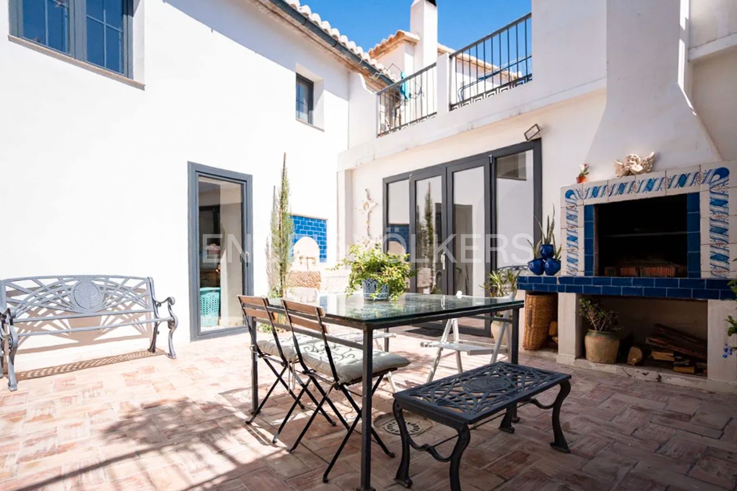 Terrace of House or chalet to rent in Godella  with Heating and Private garden