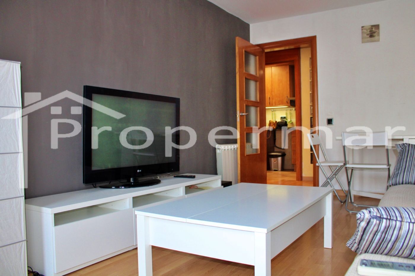 Living room of Flat for sale in La Roca del Vallès  with Air Conditioner and Heating