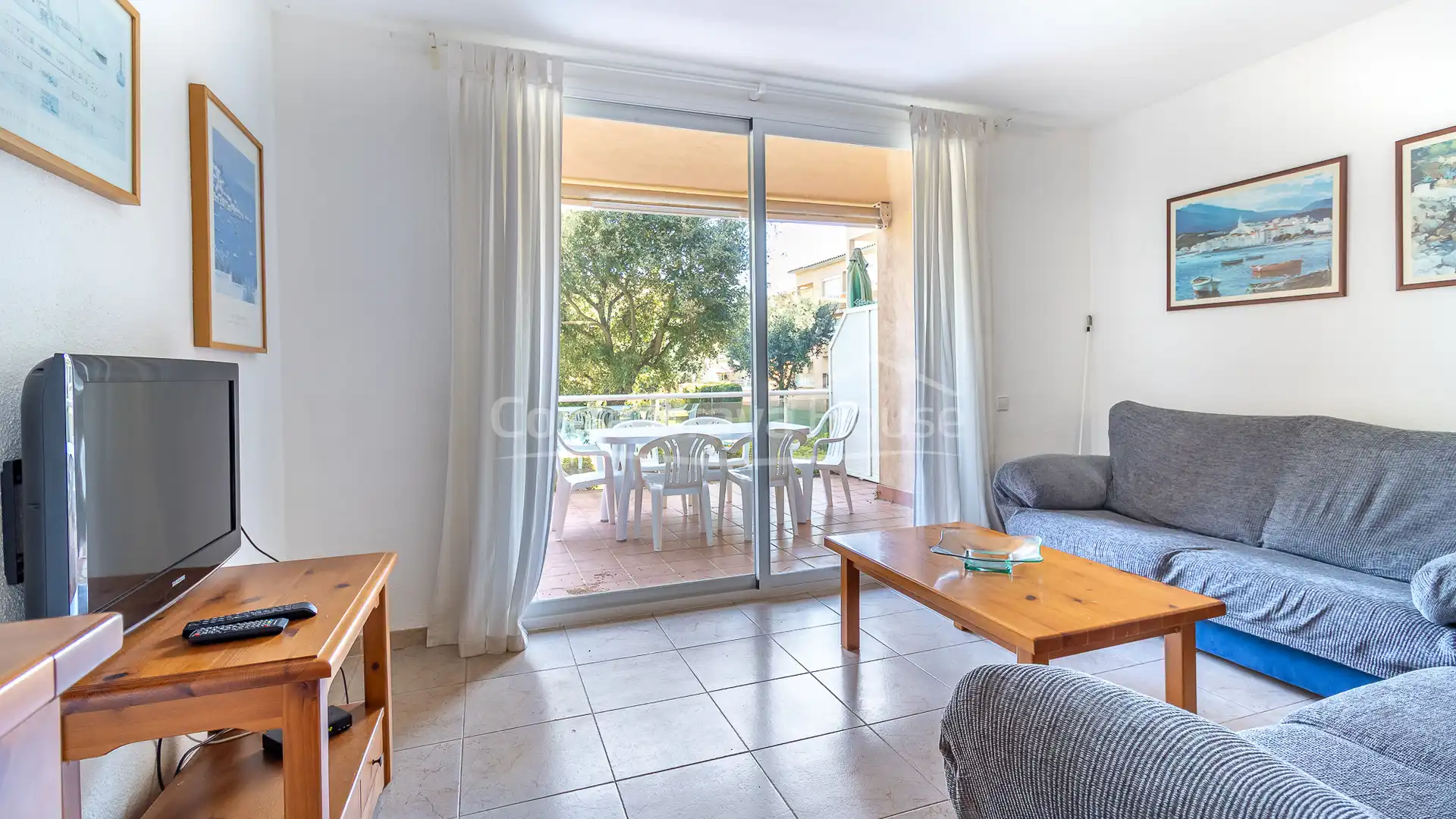 Sala de estar de Apartamento en venta en Pals con Terraza, Piscina y Horno
