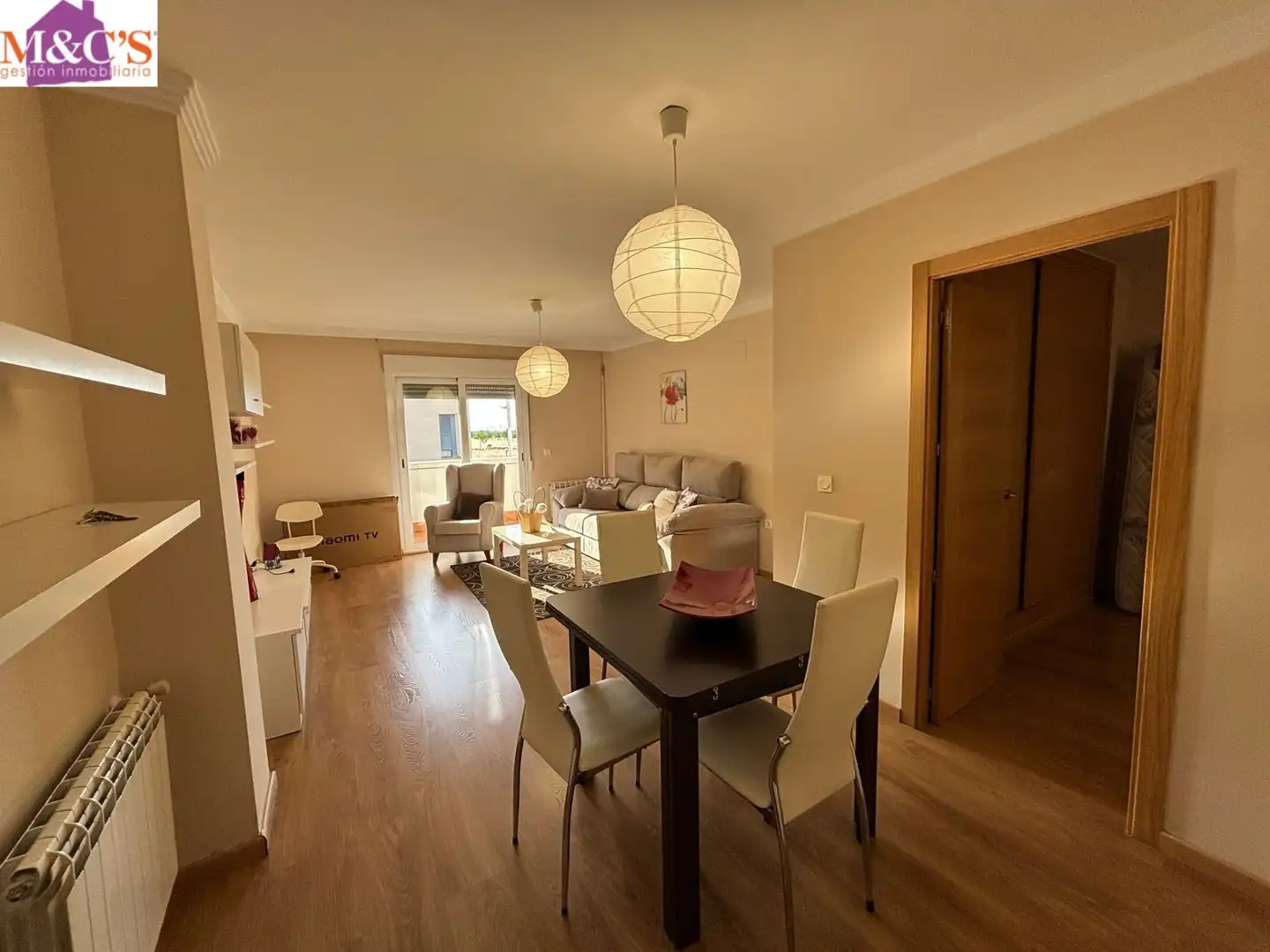 Sala d'estar de Apartament en venda en Puertollano amb Aire condicionat, Calefacció i Parquet