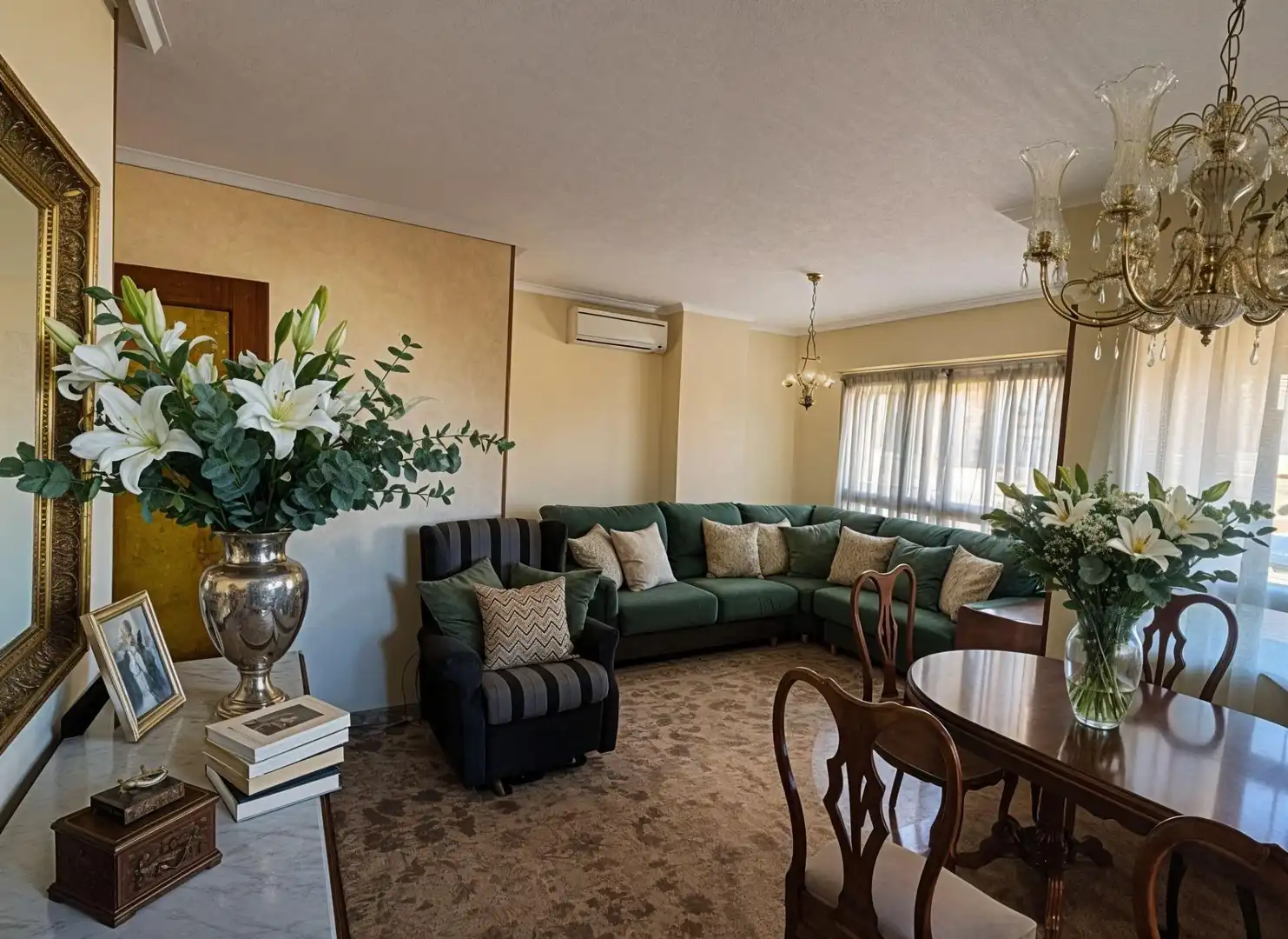 Wohnzimmer von Wohnung zum Verkauf in Albacete mit Balkon