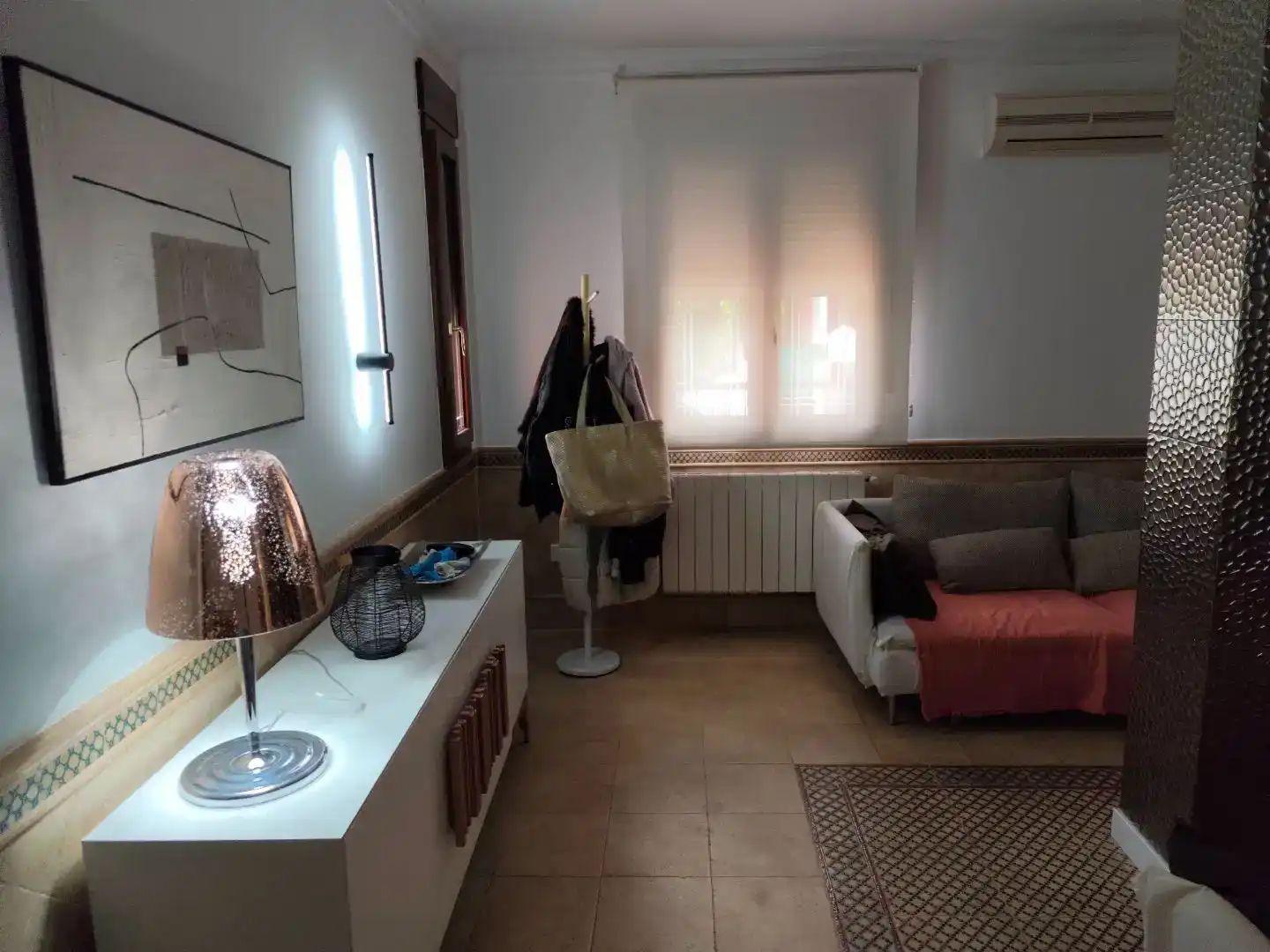 Living room of Flat for sale in Madrigueras  with Air Conditioner and Balcony