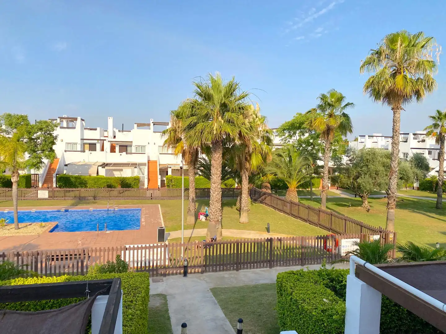 Jardín de Apartamento en venta en Alhama de Murcia con Aire acondicionado, Jardín privado y Amueblado