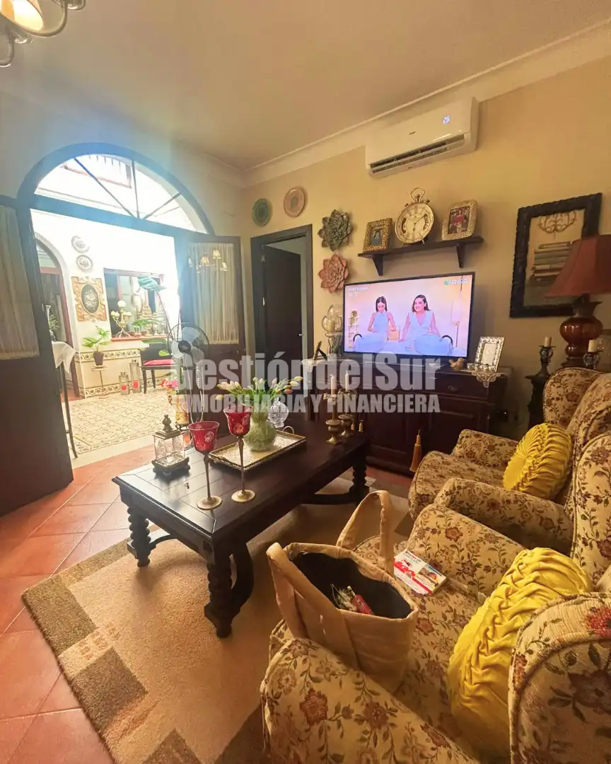 Sala de estar de Casa o chalet en venta en Lepe con Aire acondicionado