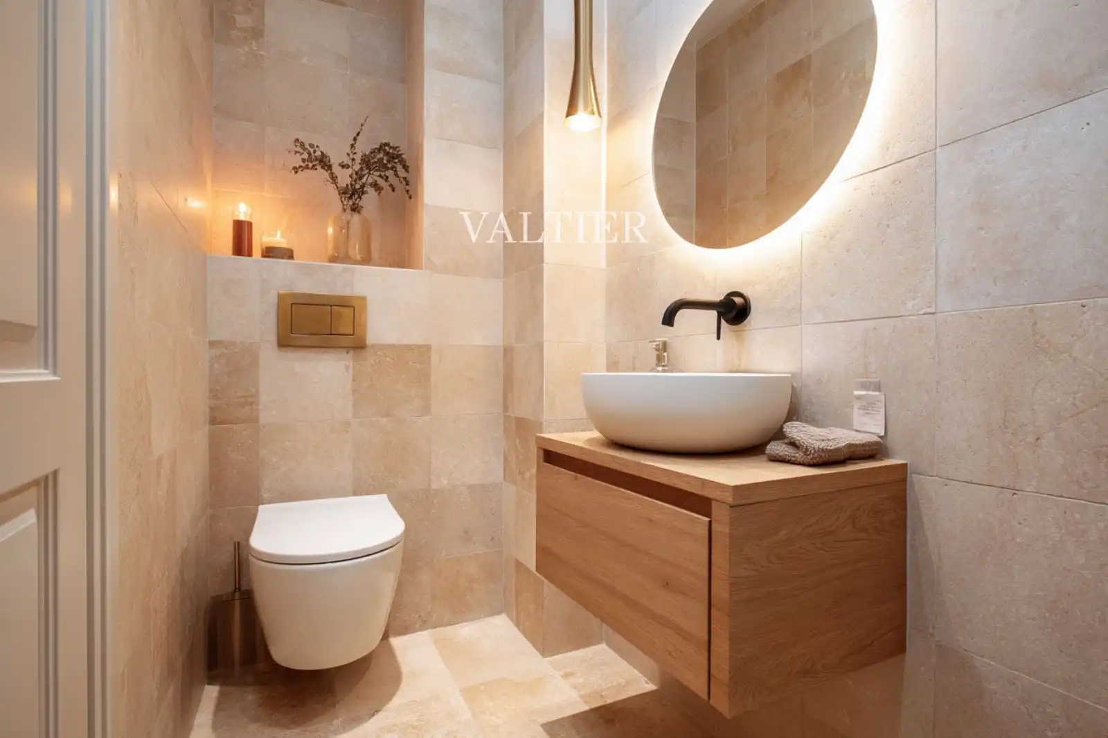 Baño de Casa o chalet en venta en Pozuelo de Alarcón con Aire acondicionado, Calefacción y Piscina