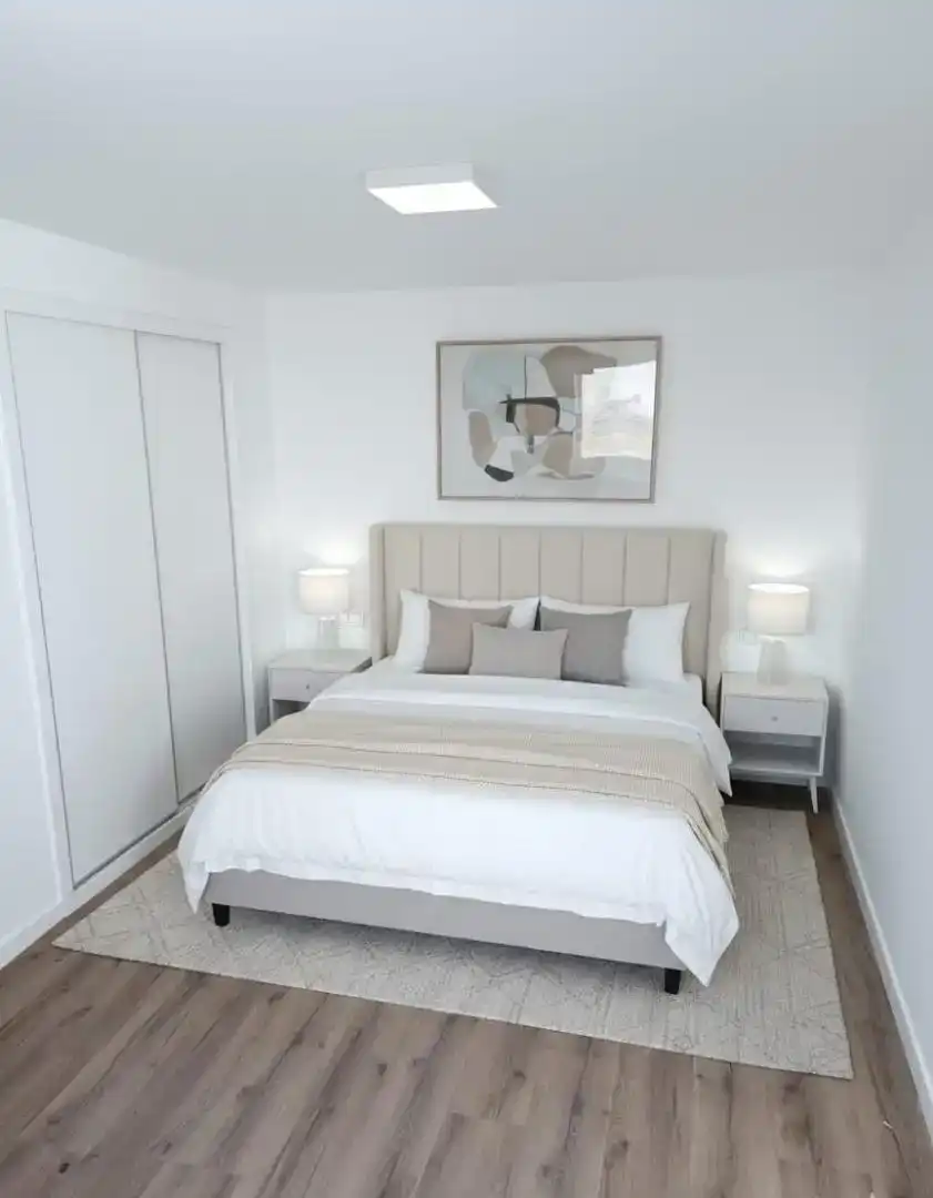Dormitori de Apartament de lloguer en Almuñécar amb Aire condicionat, Parquet i Moblat