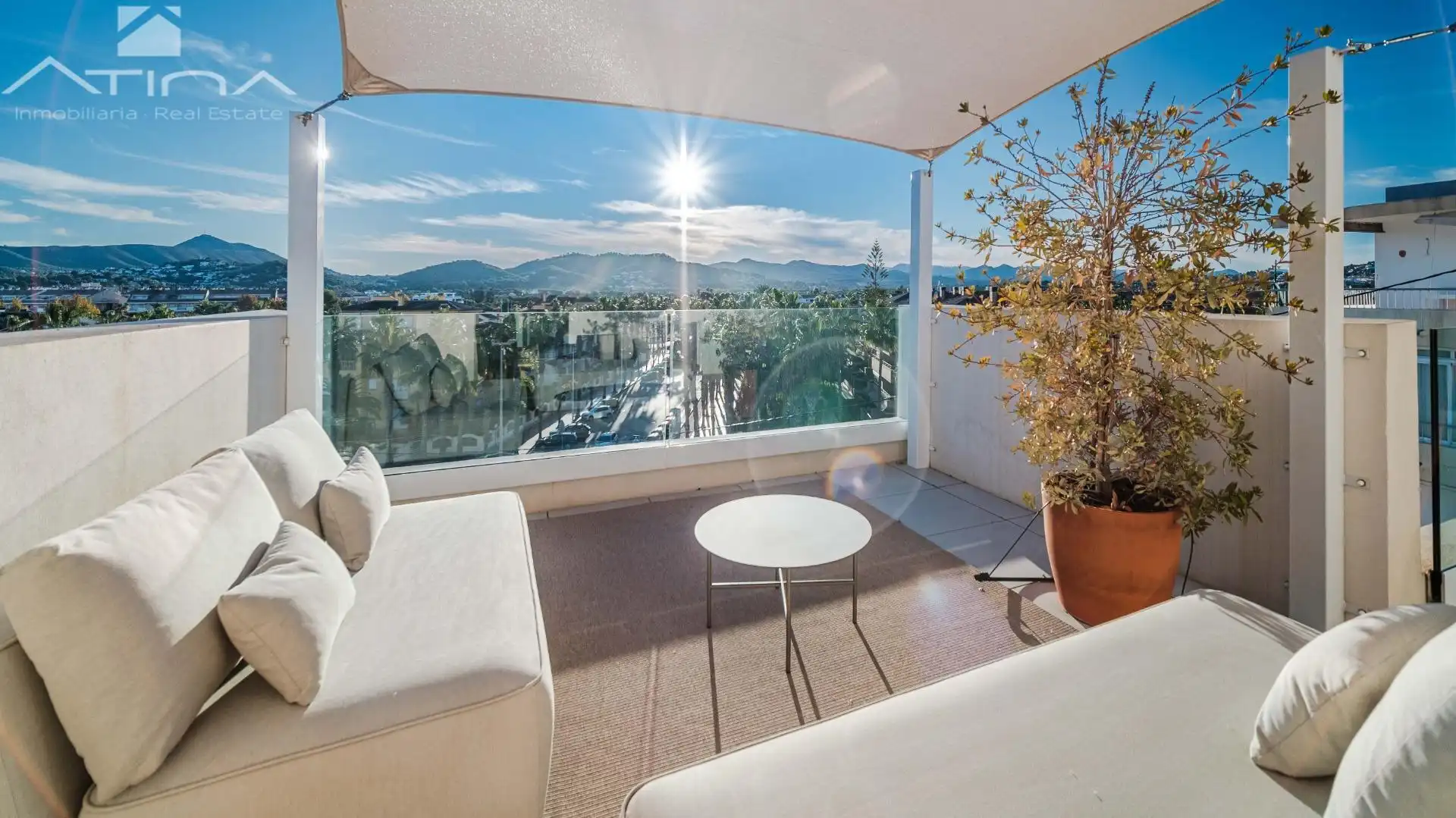 Terraza de Ático en venta en Jávea / Xàbia con Aire acondicionado, Calefacción y Jardín privado