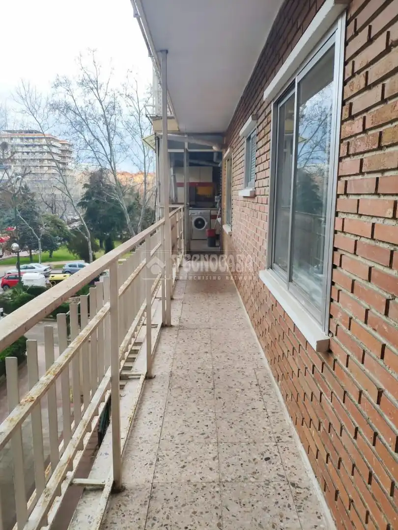 Balcony of Flat for sale in Móstoles  with Air Conditioner, Heating and Terrace