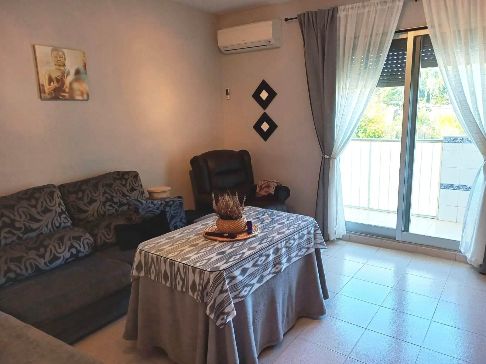Sala de estar de Piso en venta en  Palma de Mallorca con Terraza, Trastero y Balcón