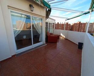 Terrace of Attic to rent in Alicante / Alacant  with Terrace, Storage room and Balcony