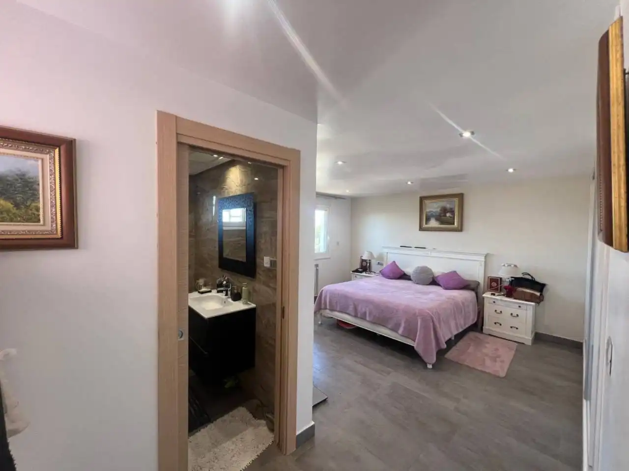 Dormitori de Casa o xalet en venda en Alicante / Alacant amb Aire condicionat, Calefacció i Jardí privat