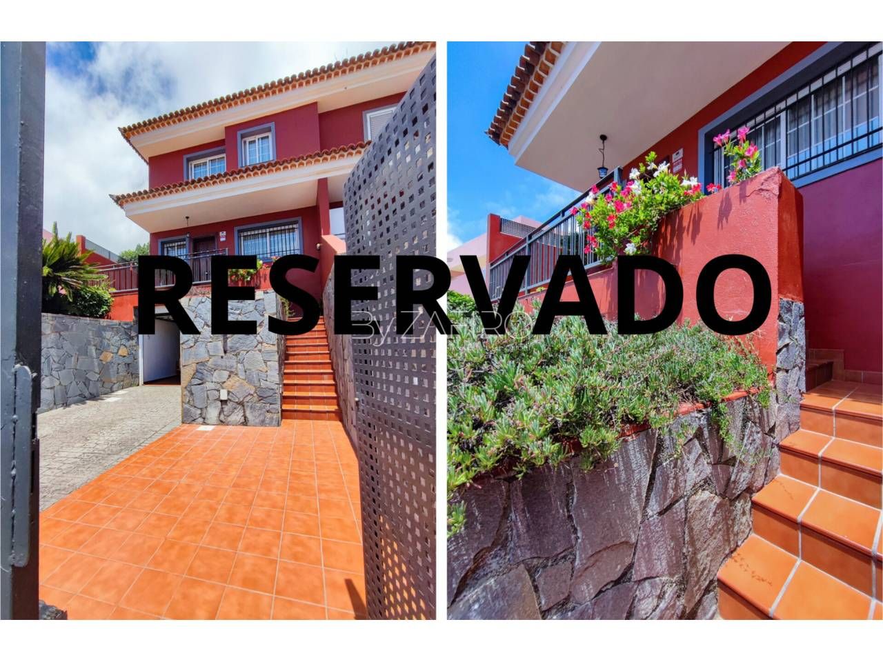 Jardí de Casa adosada en venda en San Cristóbal de la Laguna amb Calefacció, Jardí privat i Terrassa